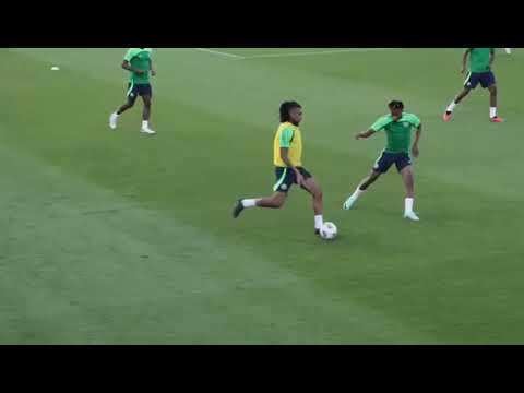 AFCON 2023: Super Eagles In Training Session In Abu Dhabi 