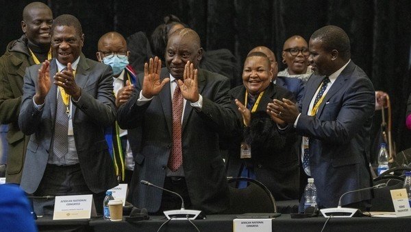 South Africa’s President Ramaphosa is reelected for second term after a dramatic late coalition deal
