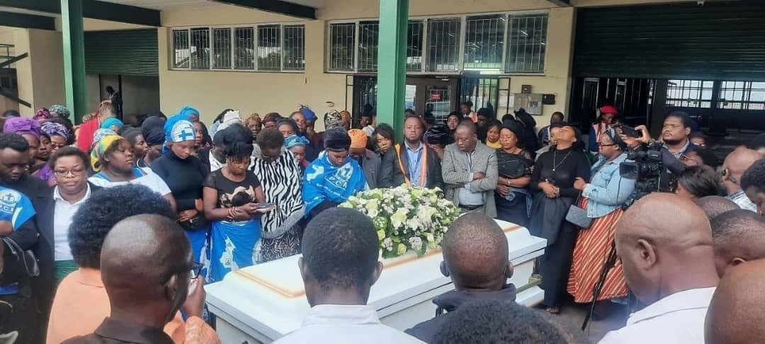 Arrival of Hope Chisanu’s remains marks a sombre day