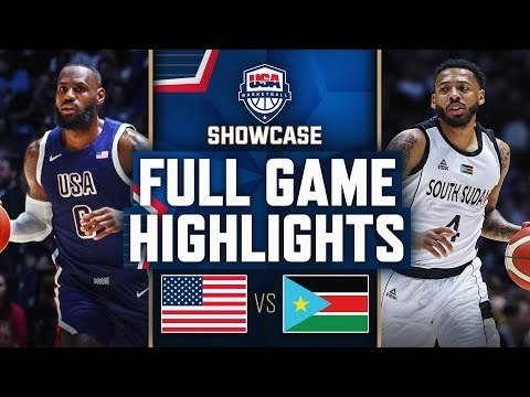 South Sudan vs. USA - Full Game Highlights - July 20, 2024