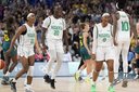 Nigeria surprises Aussies in Olympic women’s basketball with 1st win since 2004