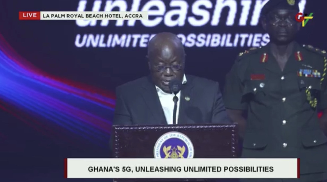 Ghana launches 5G service: Akufo-Addo outlines national benefits