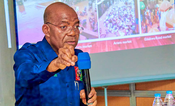Otti Berates PDP For Setting Up Shadow Government In Abia, Says Action Treasonable