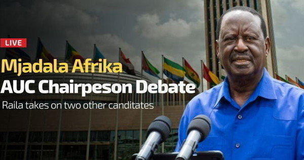 WATCH LIVE: Raila’s Pitch for AUC Chairperson in Election Debate