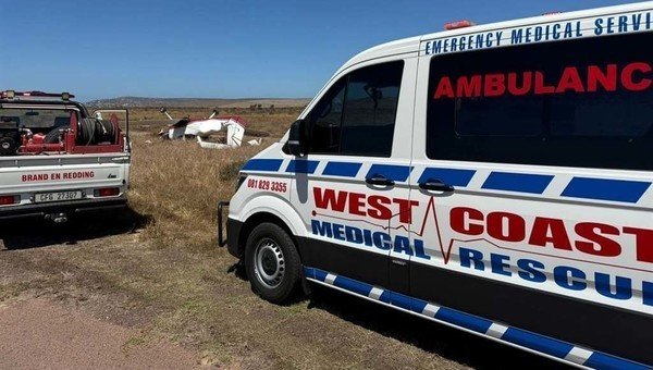 Plane bad luck: Pilot injured as light aircraft crashes off runway at Saldanha Bay Airport