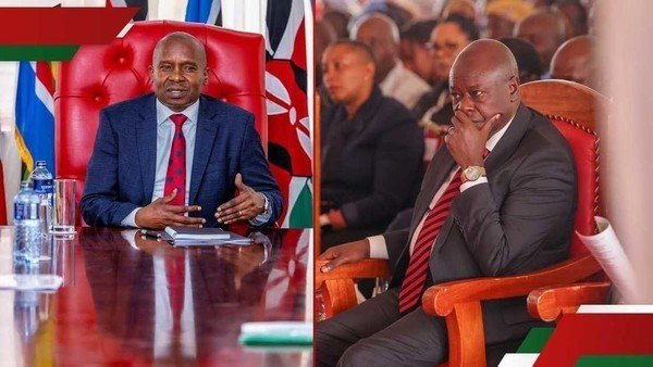 Kithure Kindiki explains why Rigathi Gachagua never officially handed over offic...