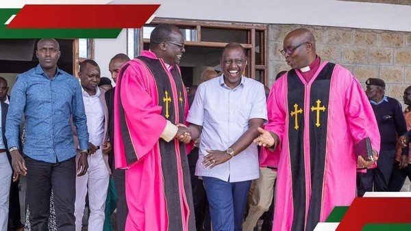 William Ruto donates KSh 5m to Eldoret church after recent Catholic church rejec...