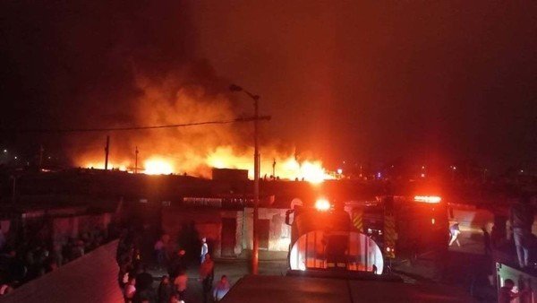 WATCH | Hundreds left homeless after fire rips through Cape Town informal settlement on Boxing Day