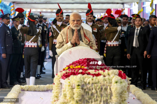 India holds state funeral for former PM Manmohan Singh