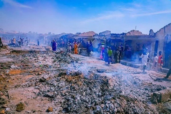 Fire guts shops, destroys goods worth millions at Nasarawa market