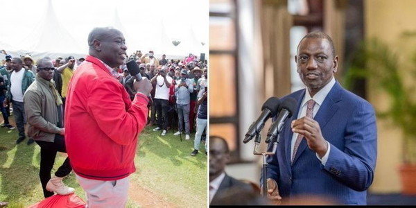 Gachagua Sends Direct Message to Ruto After Police Teagassed Event
