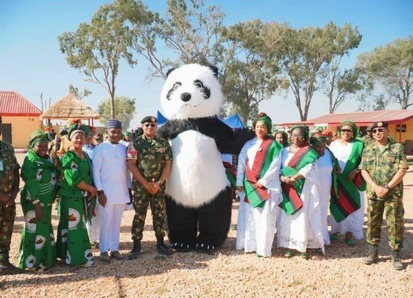 PICTORIAL: Army honours Lagbaja with new recreational park in Plateau