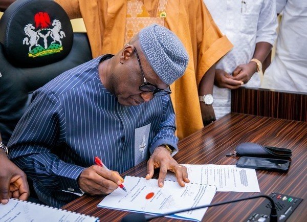 Oyebanji Signs 2025 Appropriation Bill Into Law