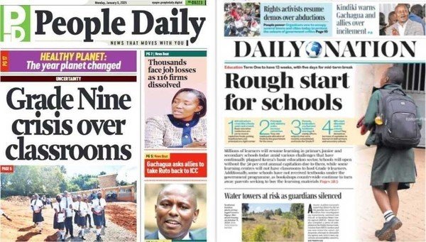 Kenyan newspapers review: Gachagua threatens to take Ruto to ICC for sanctioning...