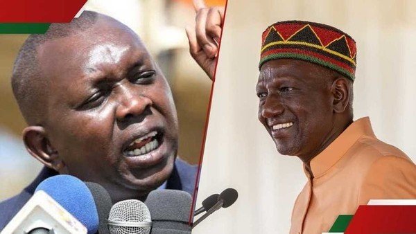 Oscar Sudi claims Ruto’s silhouettes won't be happening if he were Interior CS:...