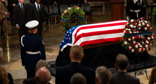 PHOTOS: Former US President Carter Lies In State After Somber Washington Procession
