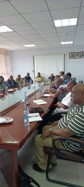 MWIIMBU HOLDS IN-HOUSE MEETING WITH THE ZAMBIA POLICE SERVICE COMMAND