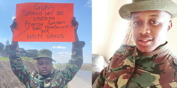 Cop Shakur, Pro-Gen Z Protest Police Officer Arrested