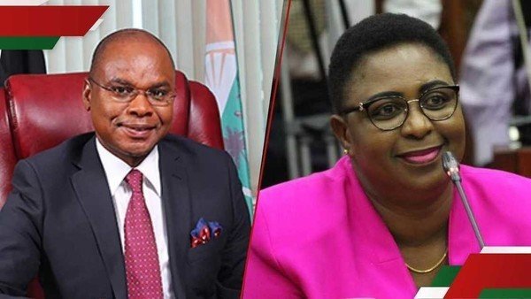 Amason Kingi congratulates Aisha Jumwa after appointment to top govt job: 