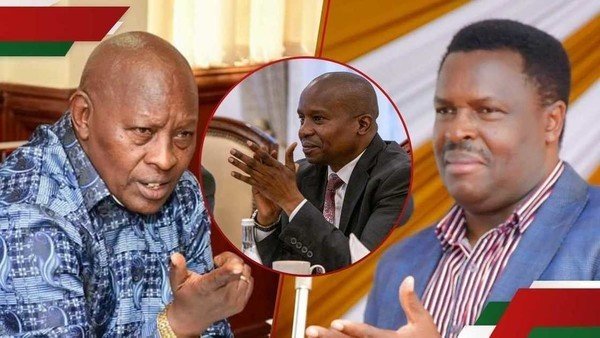Muthomi Njuki, Mutahi Kahiga slam Kithure Kindiki, claim he's sidelining Mt Keny...