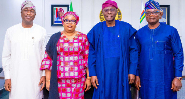 Sanwo-Olu Meets New Lagos Speaker Meranda, Pledges Harmonious Work Relations