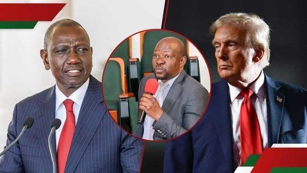 Caleb Amisi claims Trump has delivered 65% of promises in 2 days, questions Ruto...