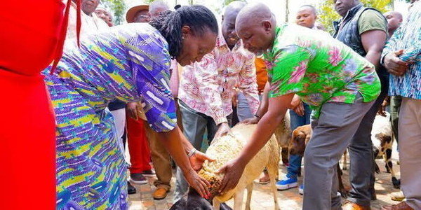 Why Gachagua Gave Martha Karua Sheep