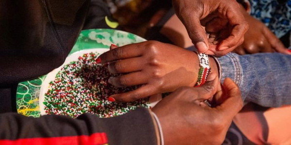 Meet Kenyan Making Killing in UAE Selling Kenyan Bracelets