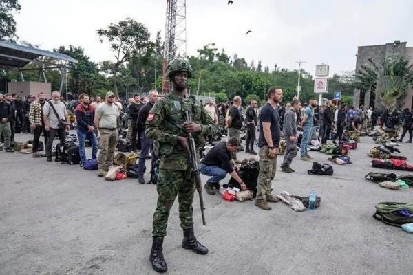 Romanian mercenaries who fought in Goma, Eastern Congo have surrendered