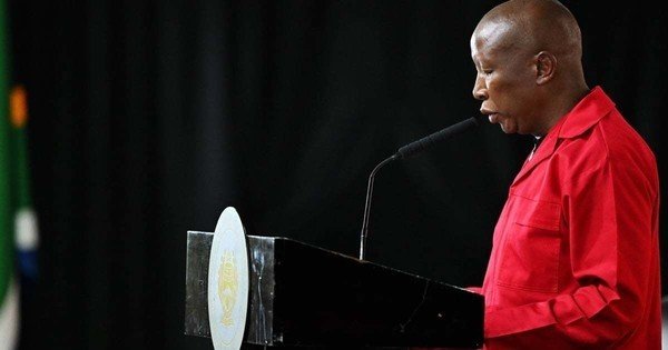 SONA debate: Malema calls on Ramaphosa to stand firm against US threats