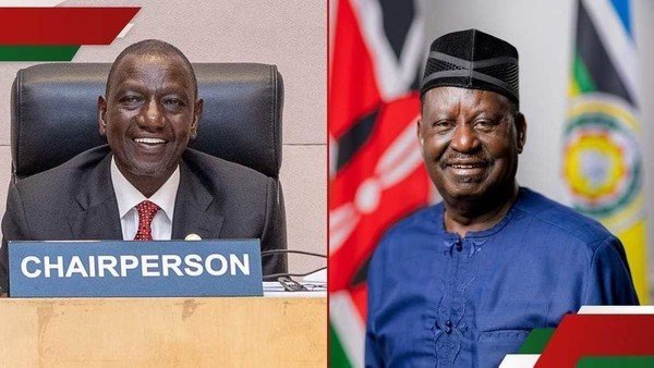 Raila Odinga Thanks Ruto for Spiritedly Supporting His Failed AUC Bid: 