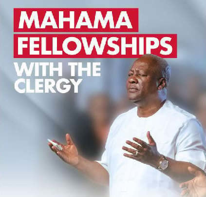 Watch Live: President Mahama fellowships with the clergy tod...