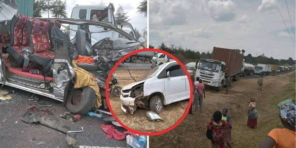 Students Among Passengers Involved in Multi-Vehicle Crash on Nakuru Highway