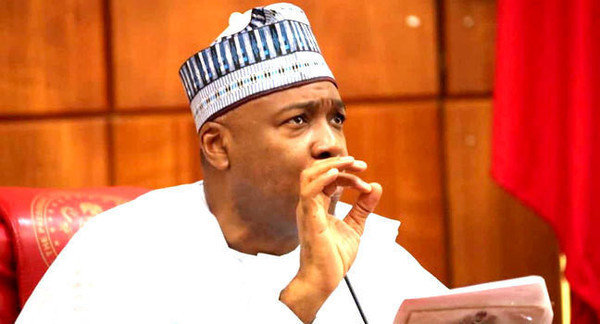 Saraki Cautions Akpabio Against Politicising Call For Due Process In Senate