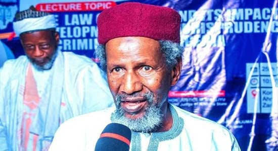 Tinubu mourns as legal icon Kharisu Chukkol dies at 79