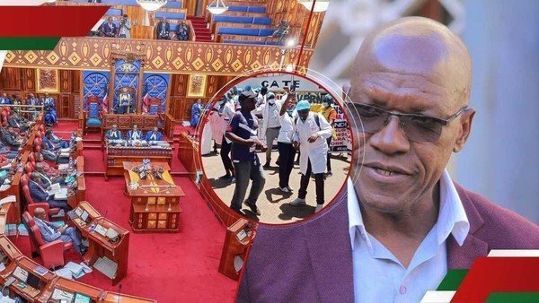 Boni Khalwale rejects speaker's request to talk to protesters playing Kasongo hi...