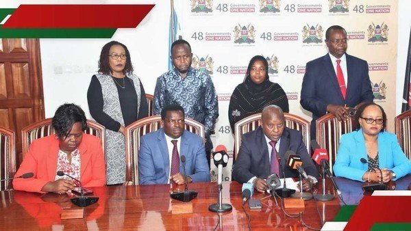 Governors issue 14-day ultimatum, threaten to shut down county operations over d...