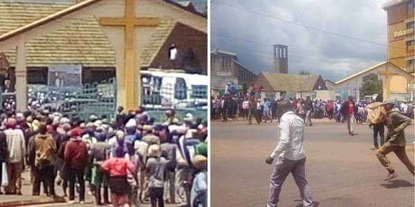 Police Intervene as Chaos Erupt at Gachagua Event