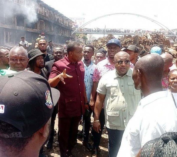 Kumasi: NPP executives inspect Adum fire scene, support affe...