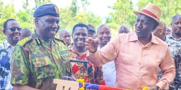 Ruto Explains IG Kanja's Presence in Mt Kenya Tour