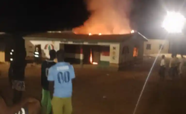 Fire ravages NDC office in Talensi
