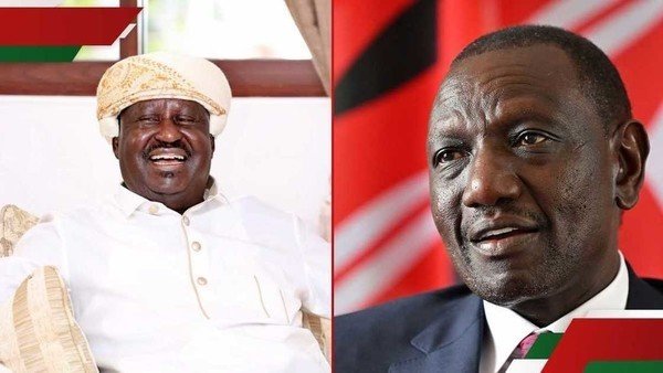 Confusion as Raila Odinga hints at taking on William Ruto in 2027: 