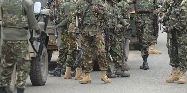 KDF Officers' Reaction After Demolishing 11-Storey Building [VIDEO]