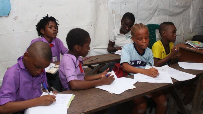 The school where parents pay tuition fees with plastic bottles