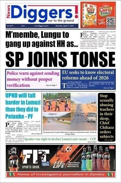 Fred M’Membe’s Socialist Party (SP) Joins The Tonse Alliance