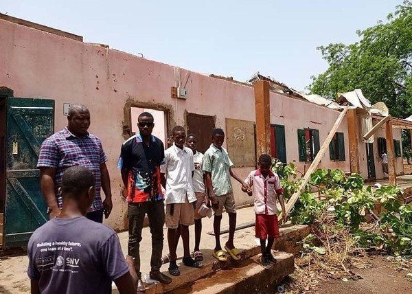 Rainstorm ravages Nandom Municipality; one dead, properties ...