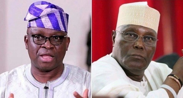 I Will Work Against Atiku Again If He Runs For President, Says Fayose