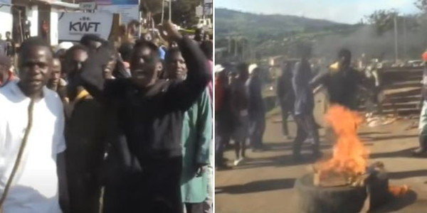 Outrage After Govt Vehicle Runs Over Bodaboda Rider Twice