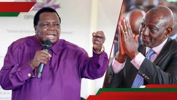 Francis Atwoli praises Ruto's leadership, asks him to ignore critics: 