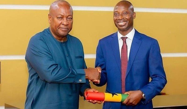 President Mahama swears n Dr. Alhassan Iddrisu as Government...